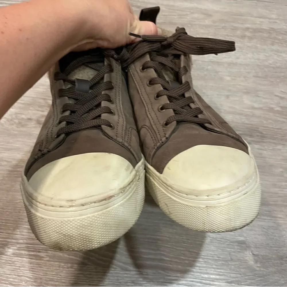 Pajar Tray Men's Winter Sneaker high top Wool Sued Sz 11 - Picture 4 of 9